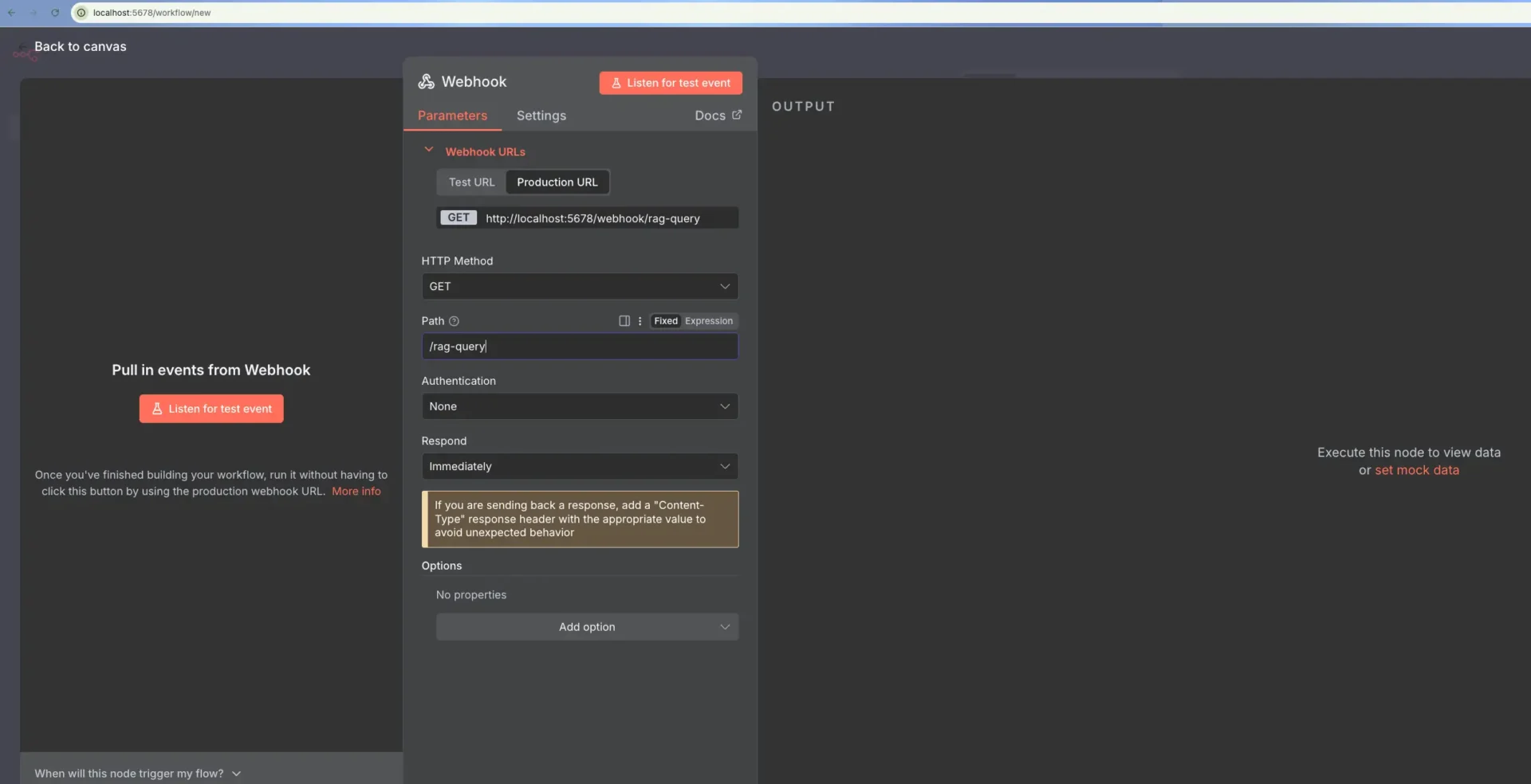 Create n8n webhook trigger for falkordb