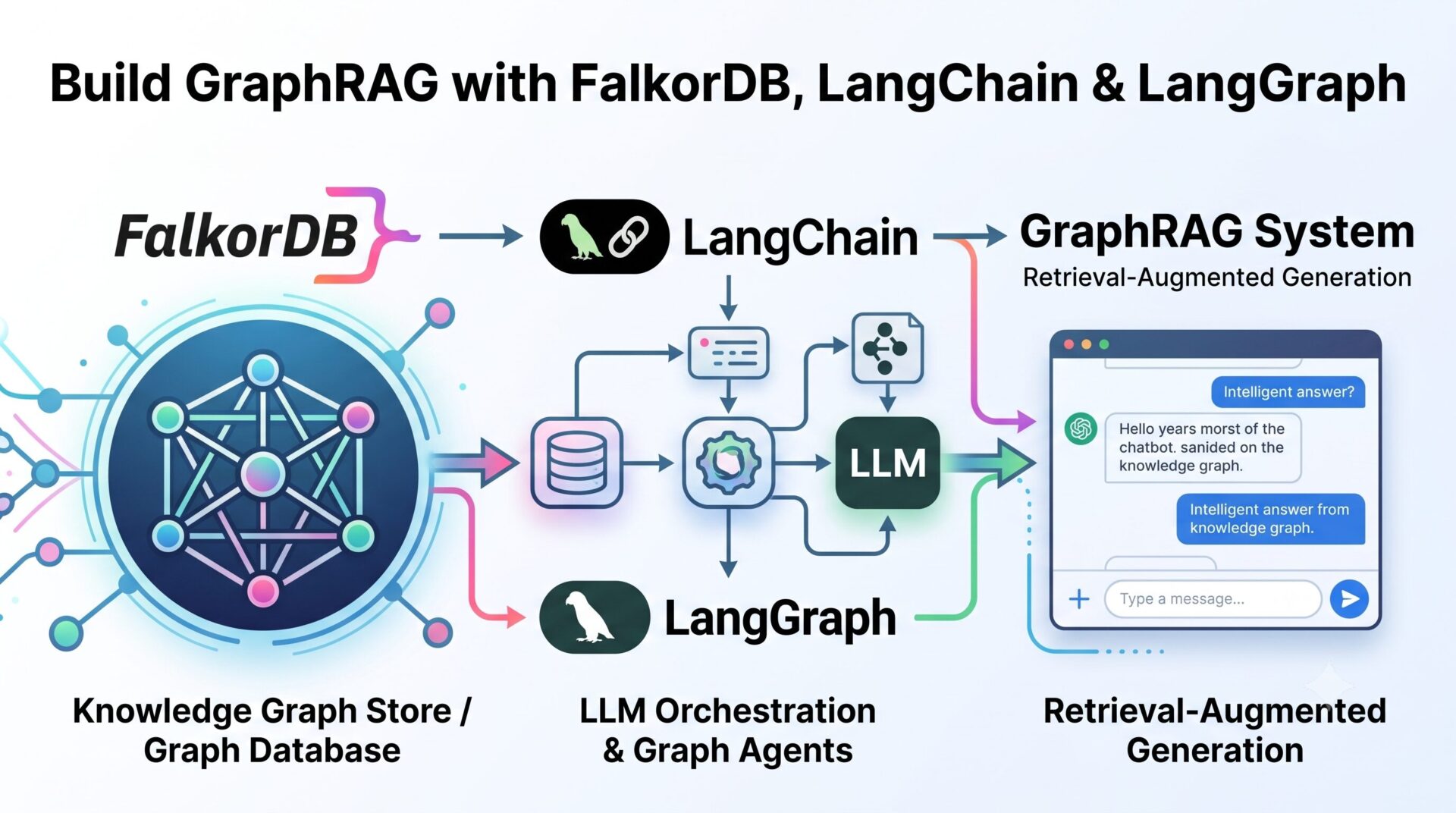 GraphRAG with FalkorDB, LangChain & LangGrap
