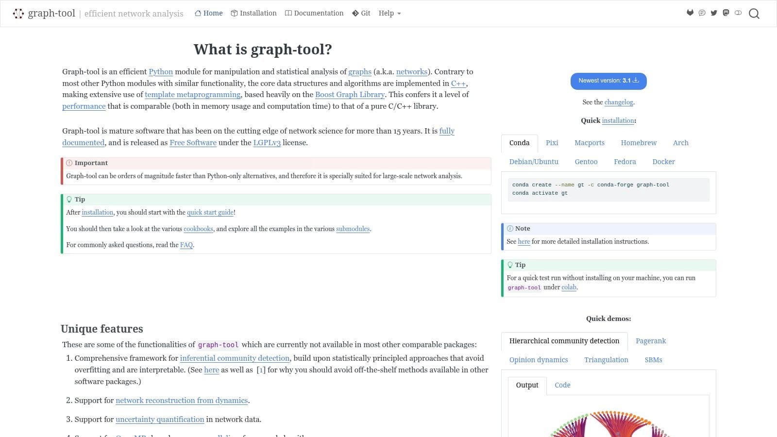 python graph libraries graph tool FalkorDB graph-tool