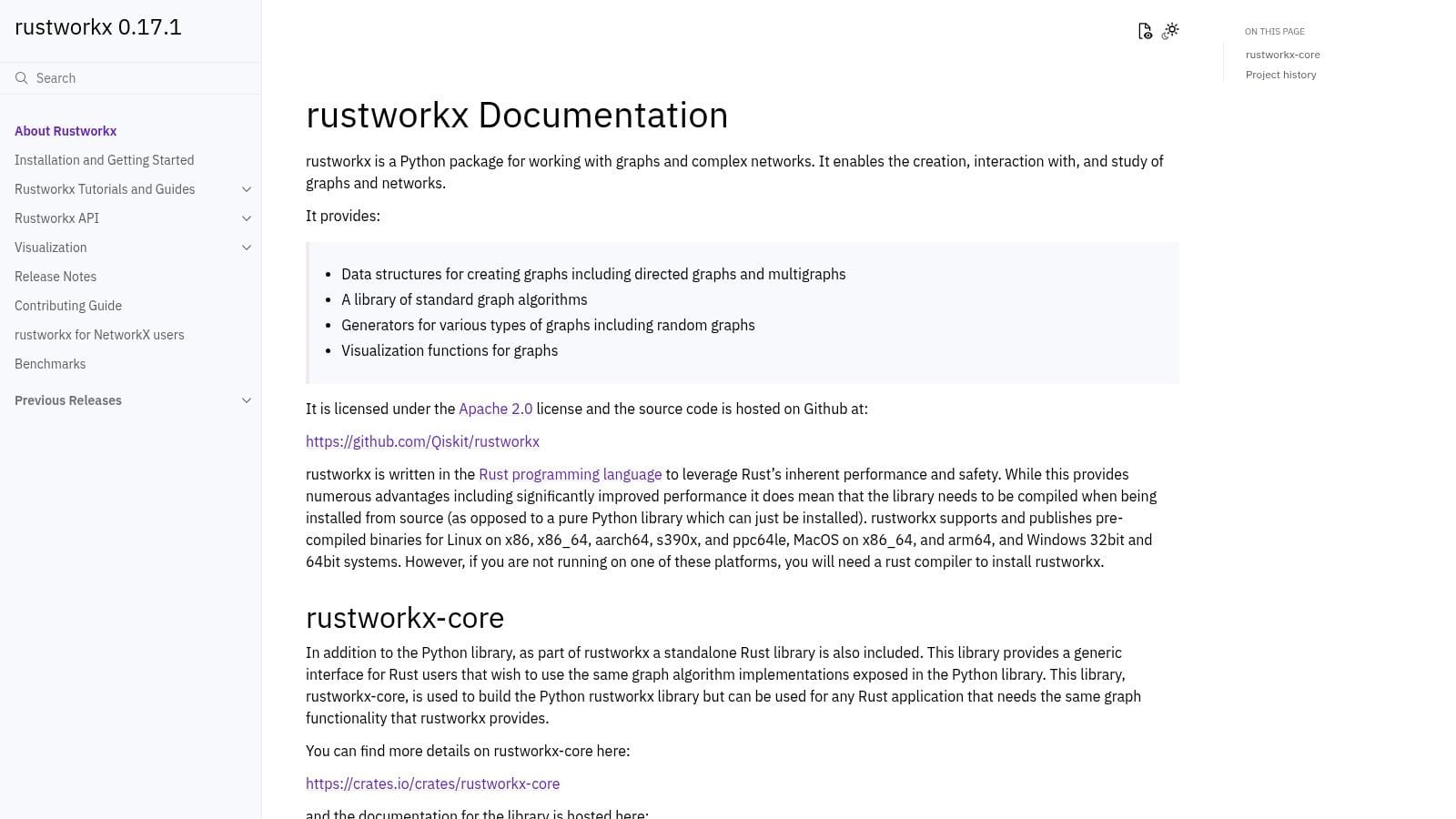 python graph libraries rustworkx documentation FalkorDB rustworkx