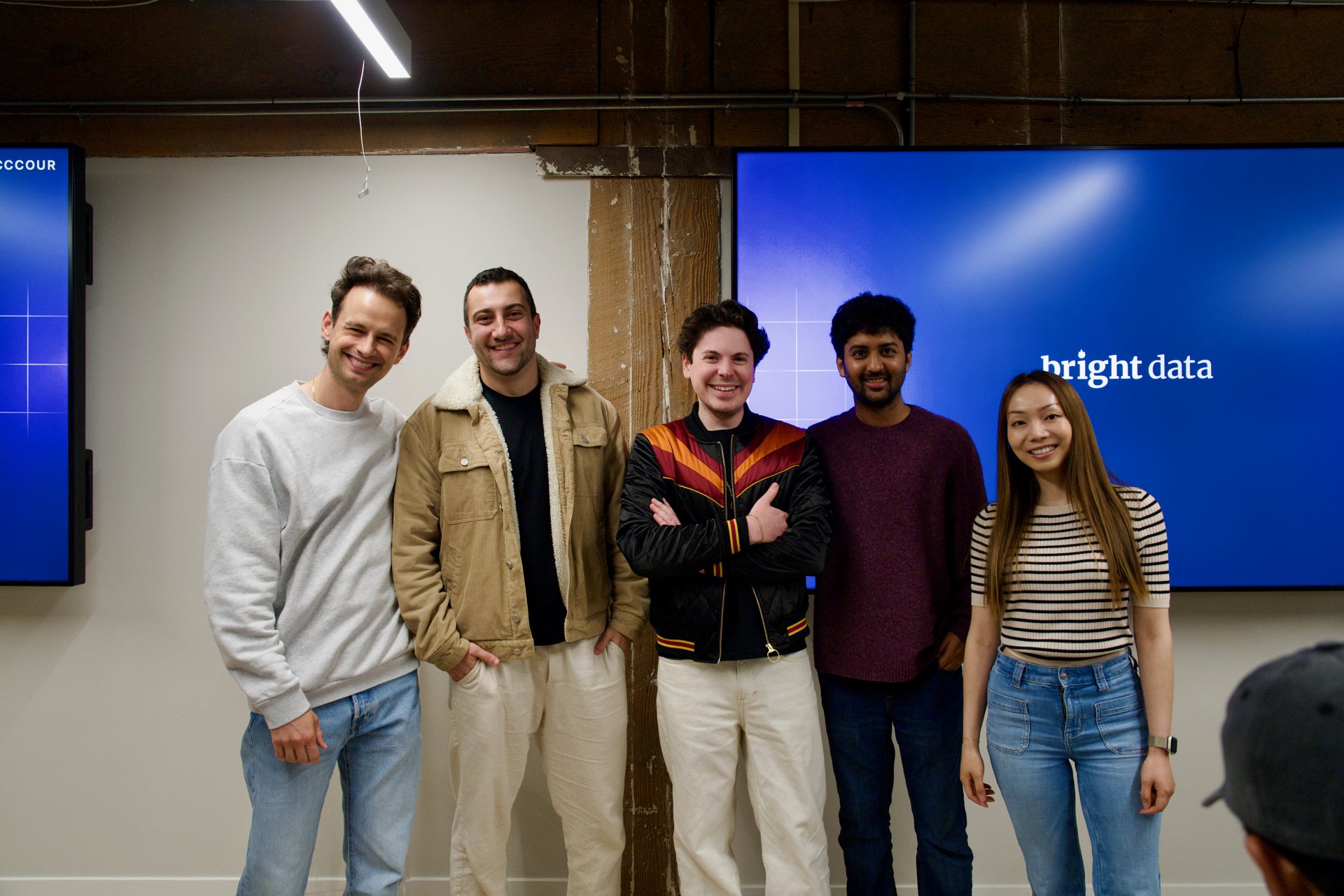 The Rally team, winners of Best use of FalkorDB at the Patch the Conference Hackathon in San Francisco