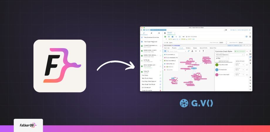 FalkorDB available on g.v graph visualization