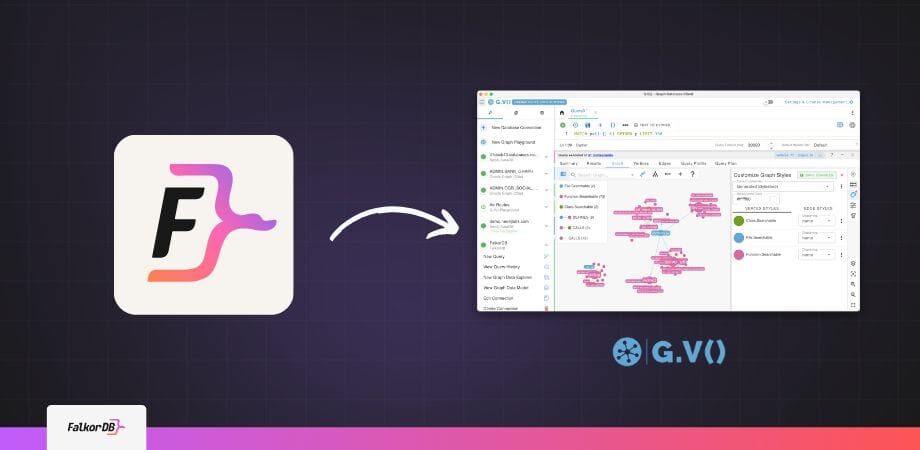 FalkorDB available on g.v graph visualization