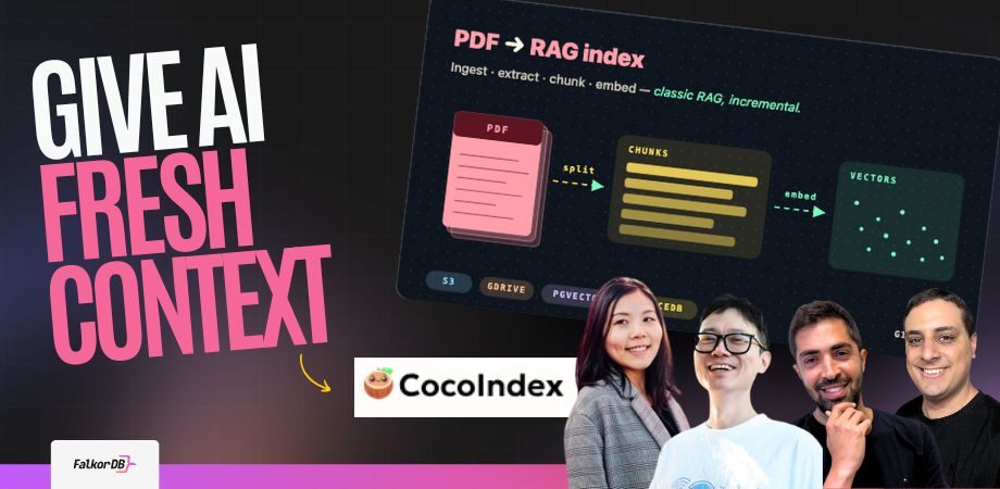 Incremental Knowledge Graph Indexing FalkorDB x CocoIndex