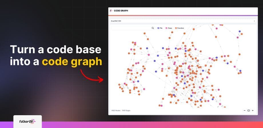 Turn a code base into a code graph with FalkorDB