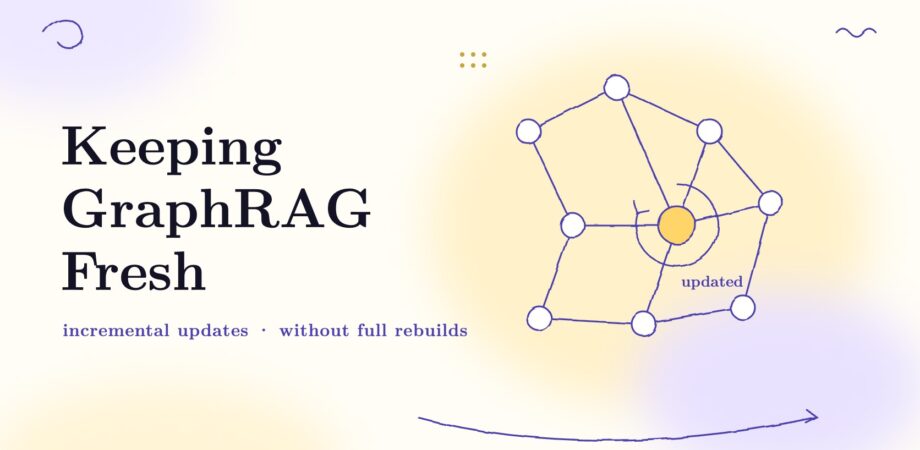 Title card: Keeping GraphRAG Fresh, incremental updates without full rebuilds